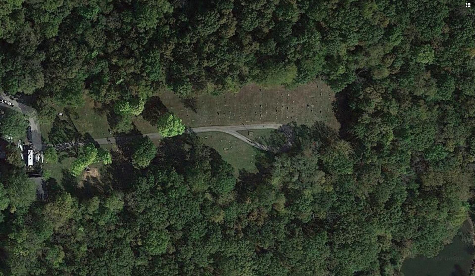 Cemetery Aerial Map View